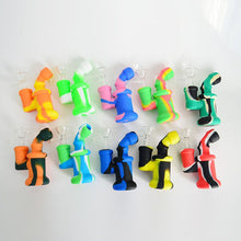 Load image into Gallery viewer, ZEN710 4" Mini Silicone Bubbler w/ Glass