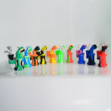 Load image into Gallery viewer, ZEN710 4" Mini Silicone Bubbler w/ Glass