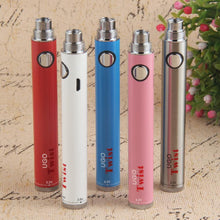 Load image into Gallery viewer, WHOLESALE Evod eGo | UGO Twist | Classic 510 Battery with Bottom Voltage Dial &amp; Micro USB Side Charge